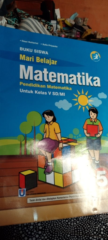 Contoh soal matematika kelas 4 sd/mi beserta kunci jawaban. Buku Mtk Matematika Kelas 5 Sd Penerbit Usaha Makmur Lazada Indonesia