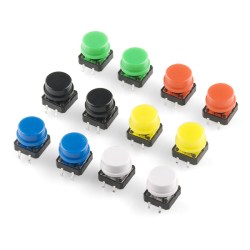 Button With Cap (Pack of 3)