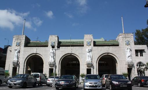 Current day Tanjong Pagar Railway before its closure