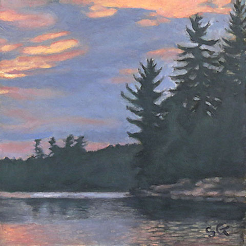 10" x 10" Oil on panel (sold)