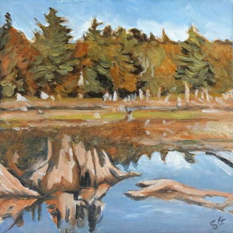 10" x 10" Oil on panel (available, please contact the artist)