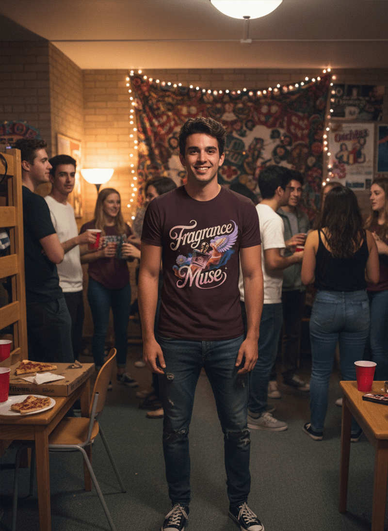 Fragrance Muse – Iconic Flow Tee Dorm Party