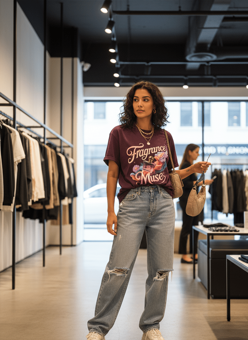 Fragrance Muse – Iconic Flow Tee Shopping