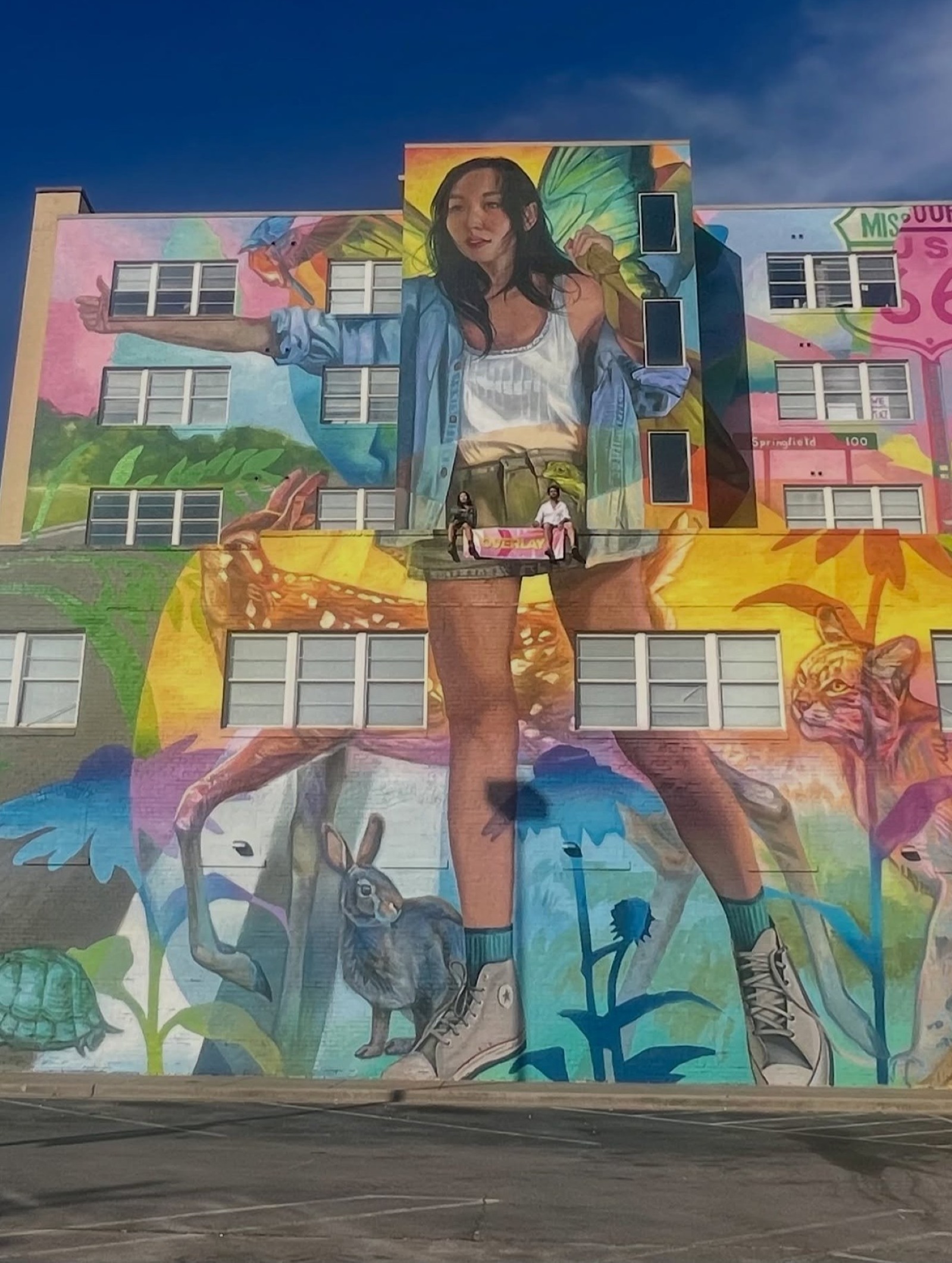 Overlay festival's 'Hitchhikers' mural gets recognition
