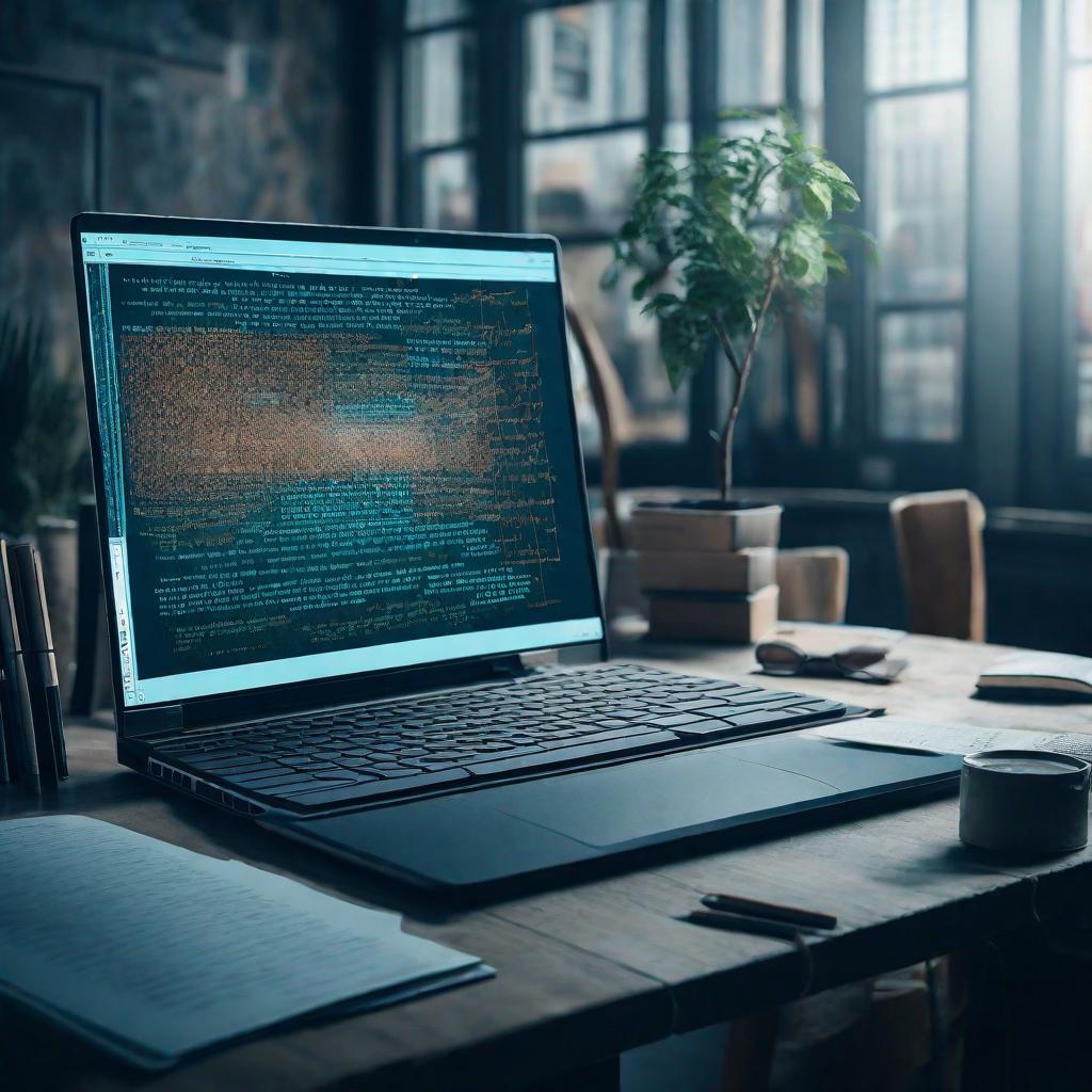 Large Language Models on a computer screen