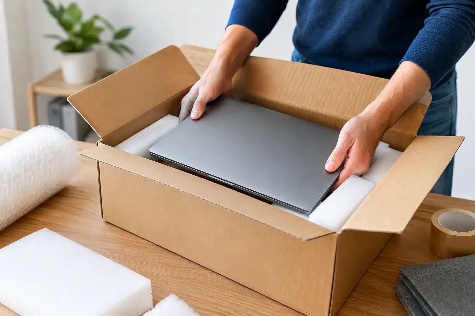 Packing Fragile Electronics Without Moving Damage