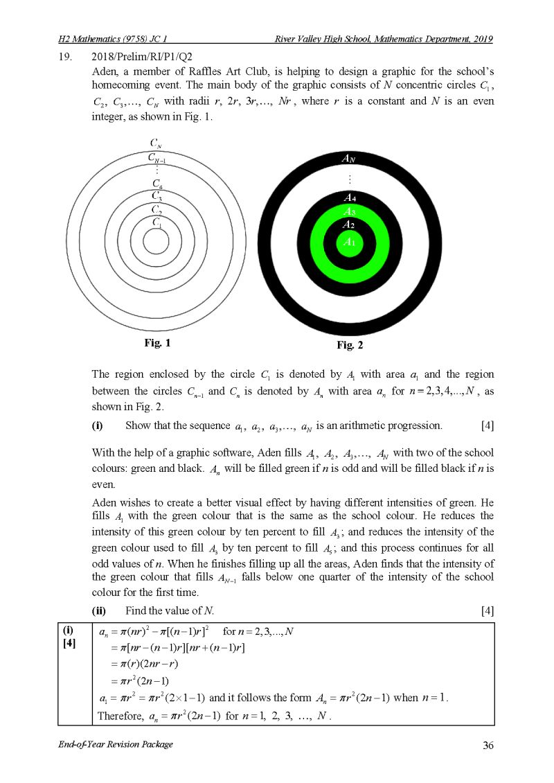Jc1 H2 Math Year End Exam Revision Guide Course Hero - Premium City Design Gallery - HD