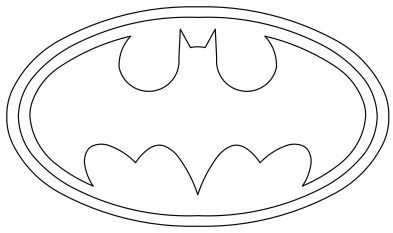 Batman-Logo-Coloring-Page Batman-Logo-Coloring-Page