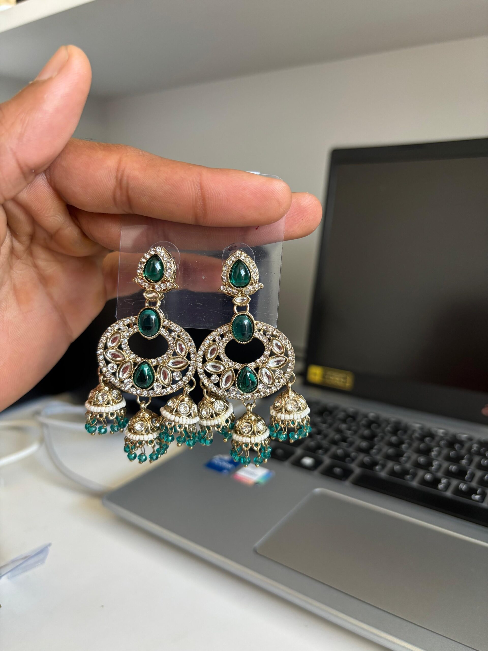 KUNDAN EARINGS