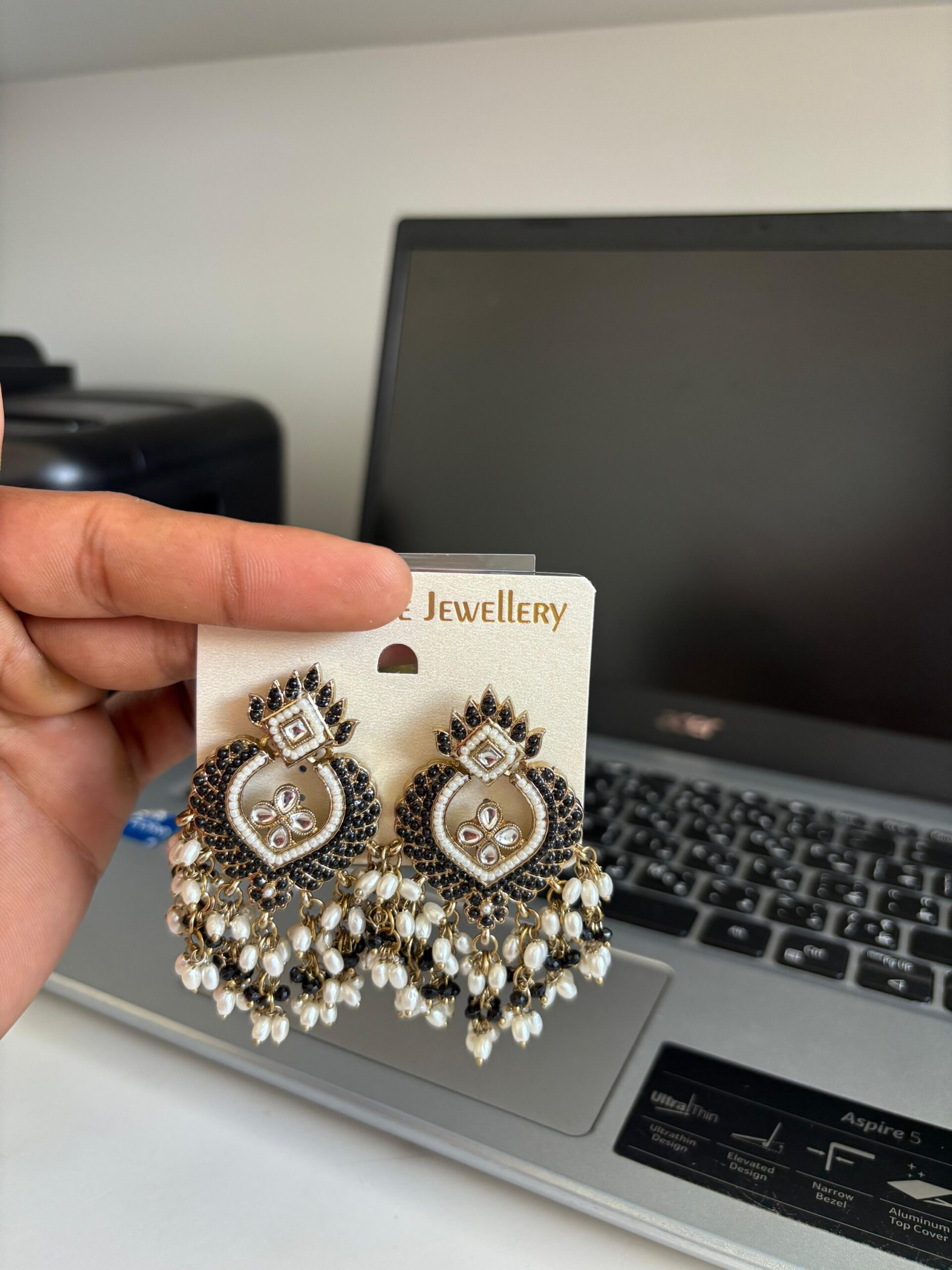 KUNDAN EARINGS