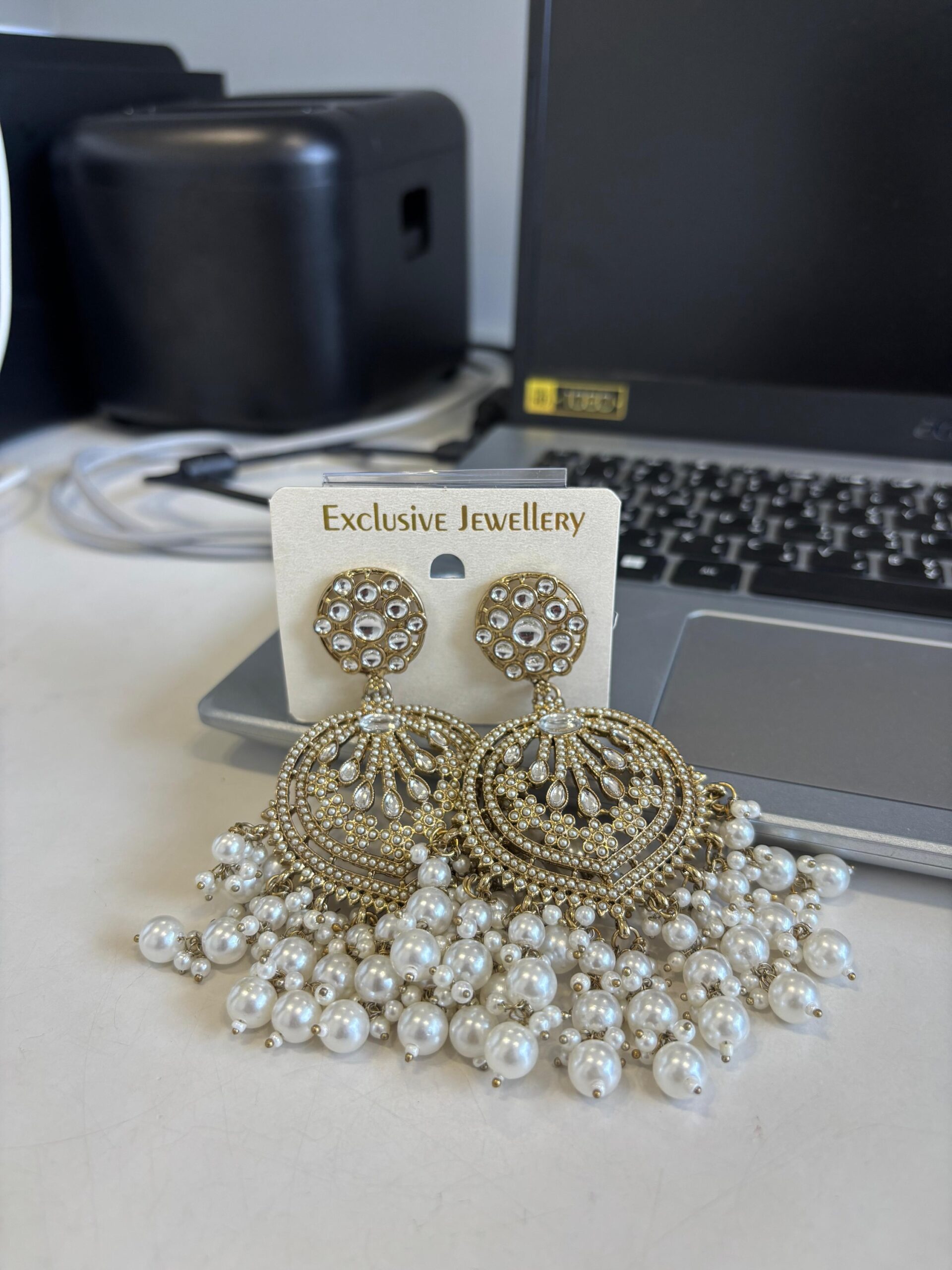 KUNDAN EARINGS