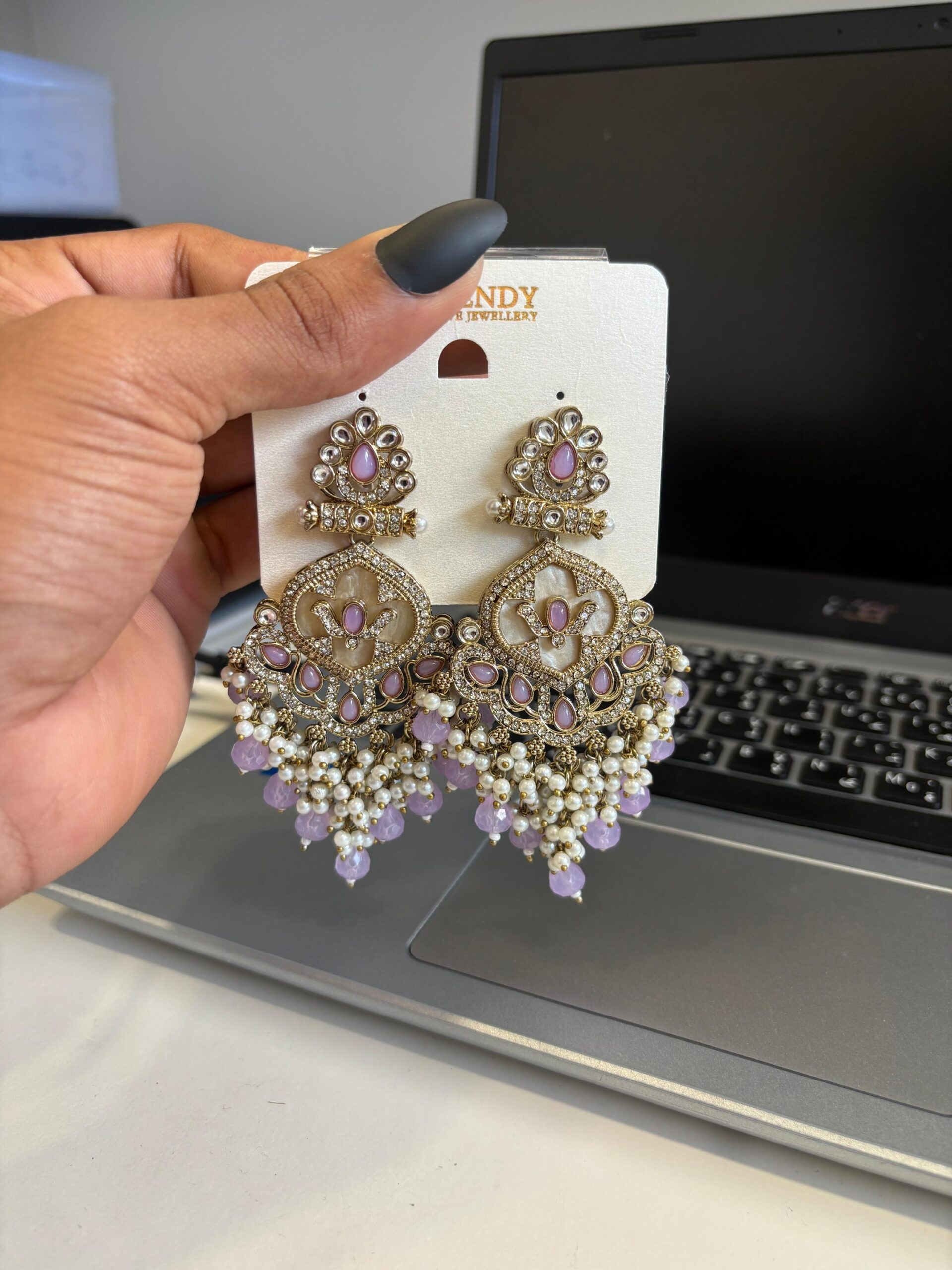 KUNDAN EARINGS