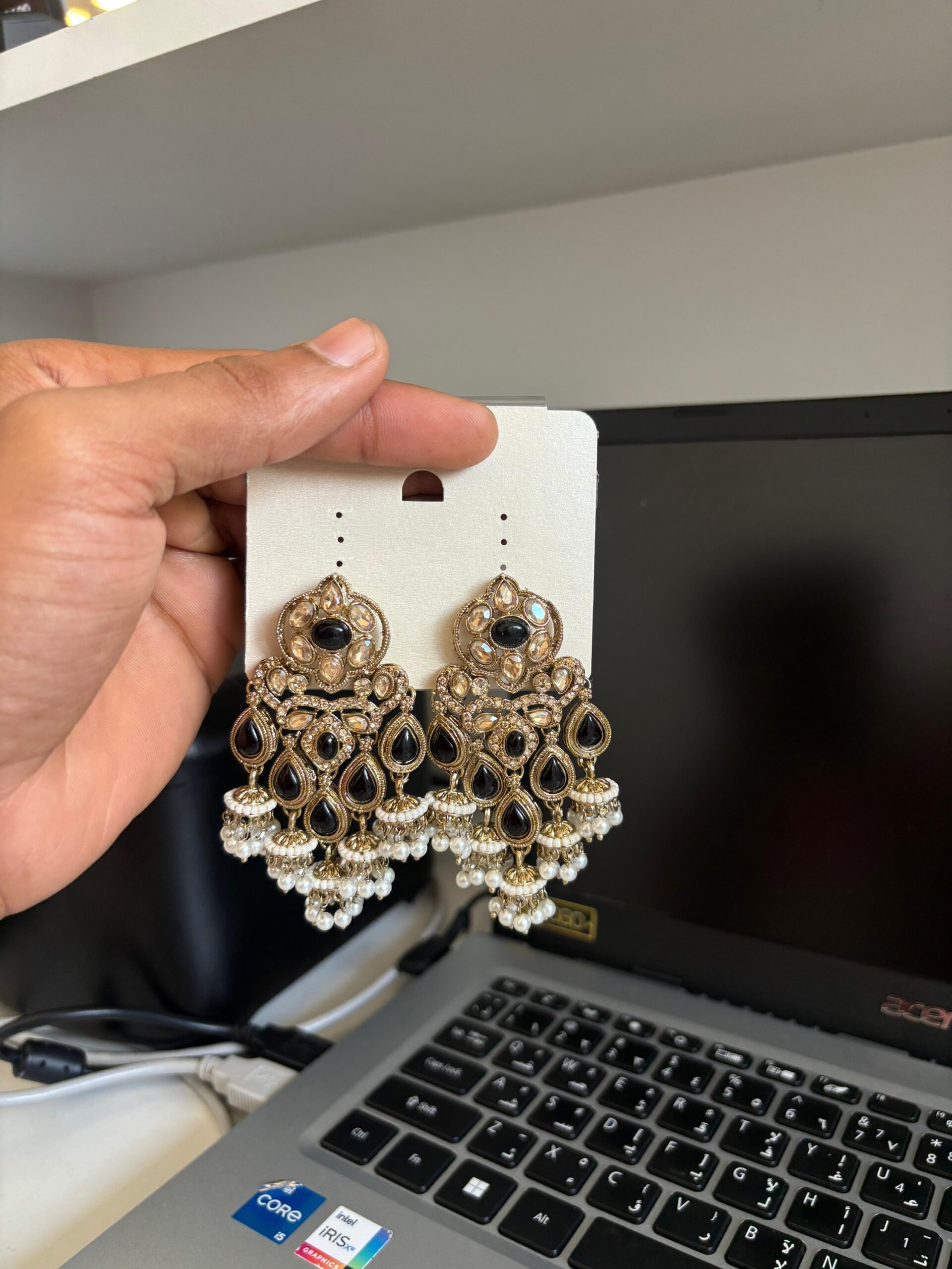KUNDAN EARINGS