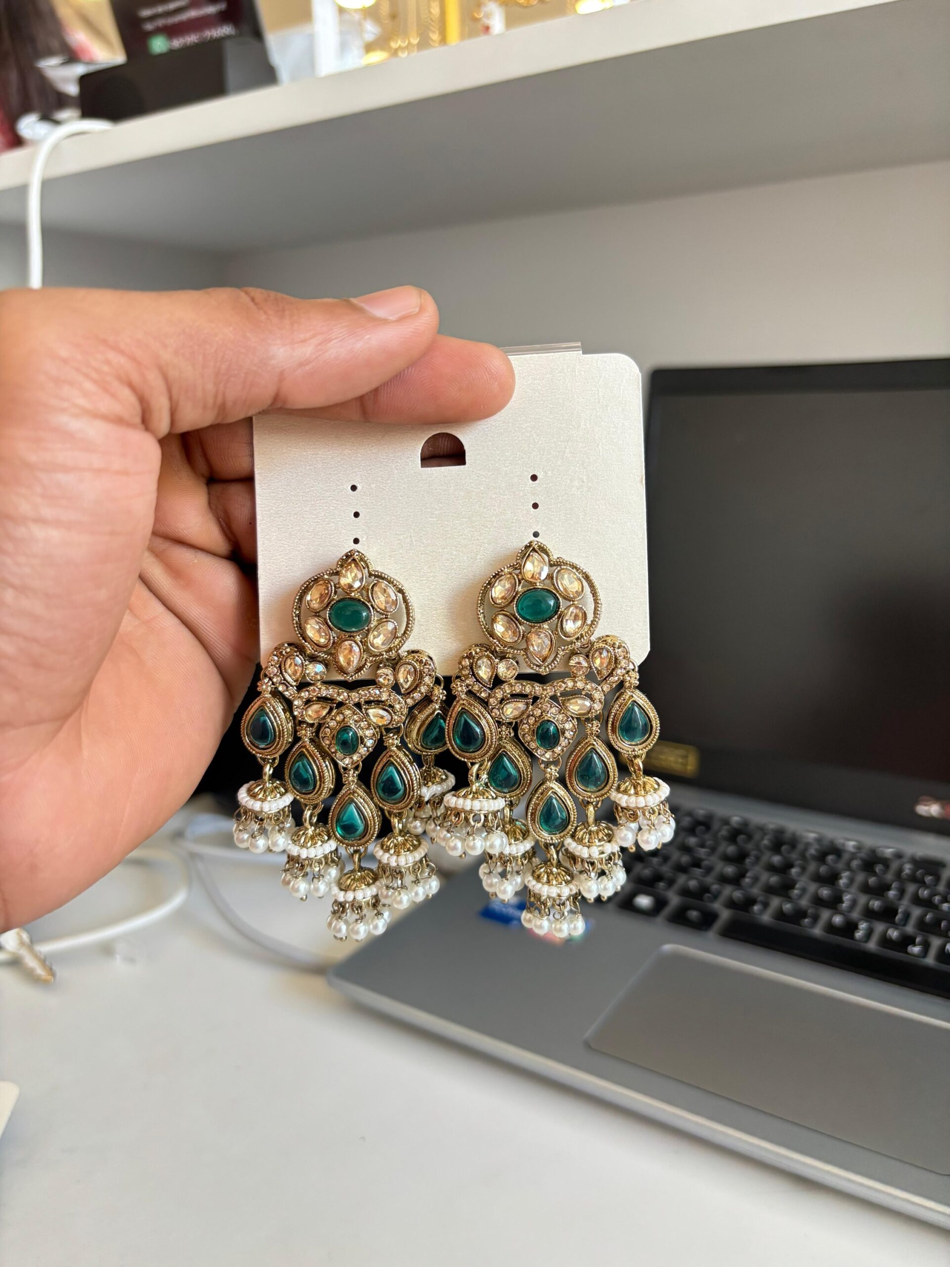 KUNDAN EARINGS