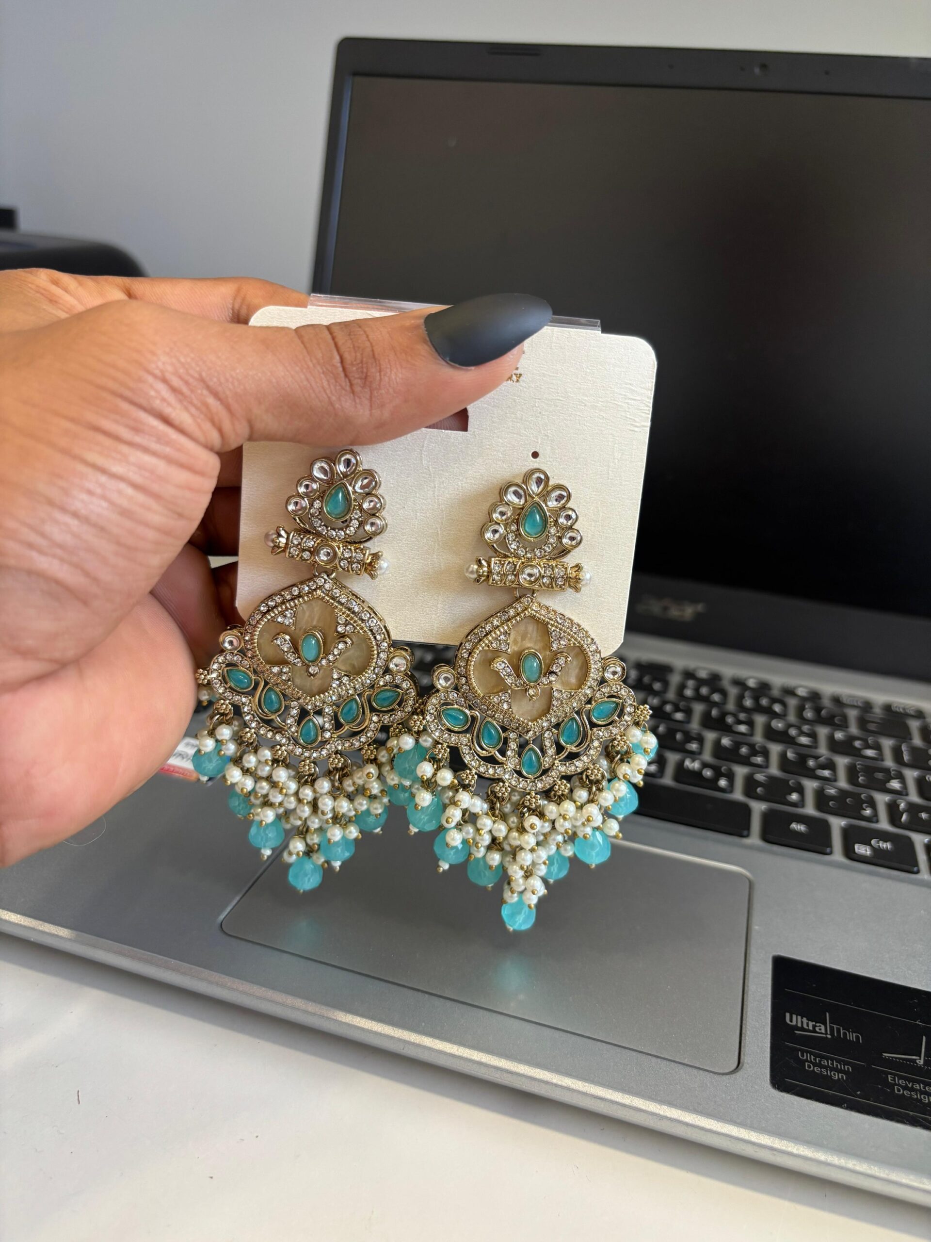 KUNDAN EARINGS