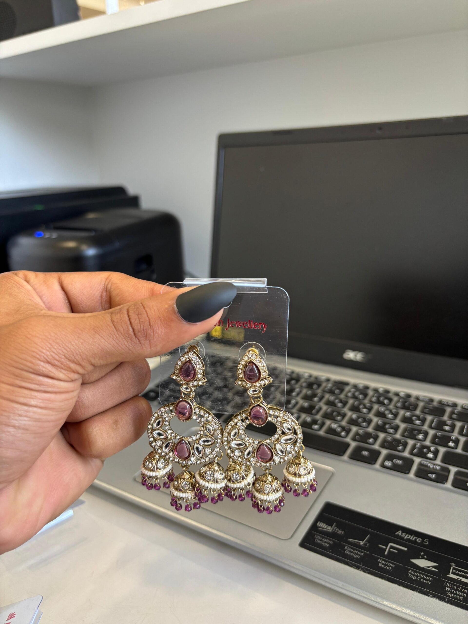 KUNDAN EARINGS