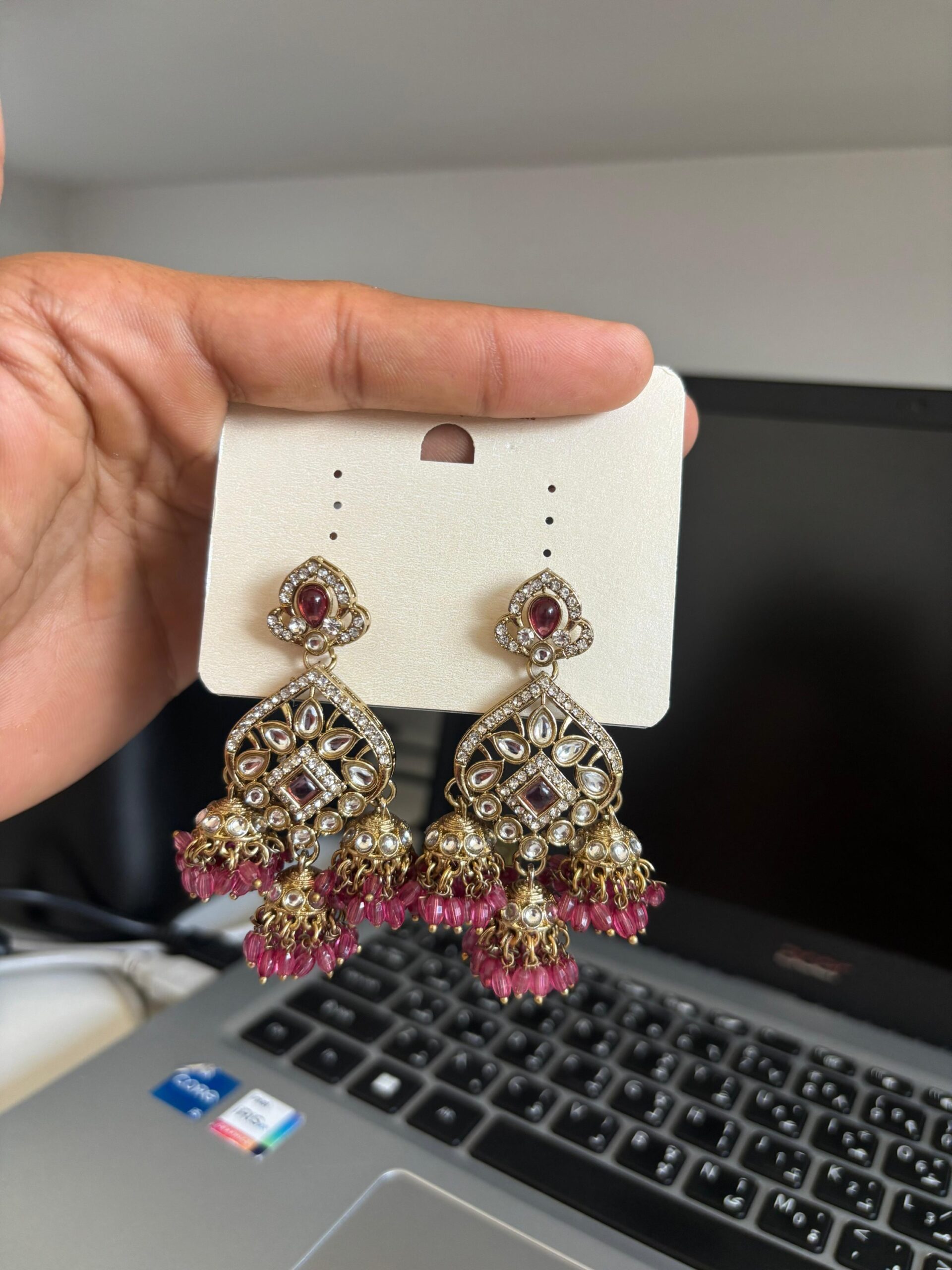 KUNDAN EARINGS