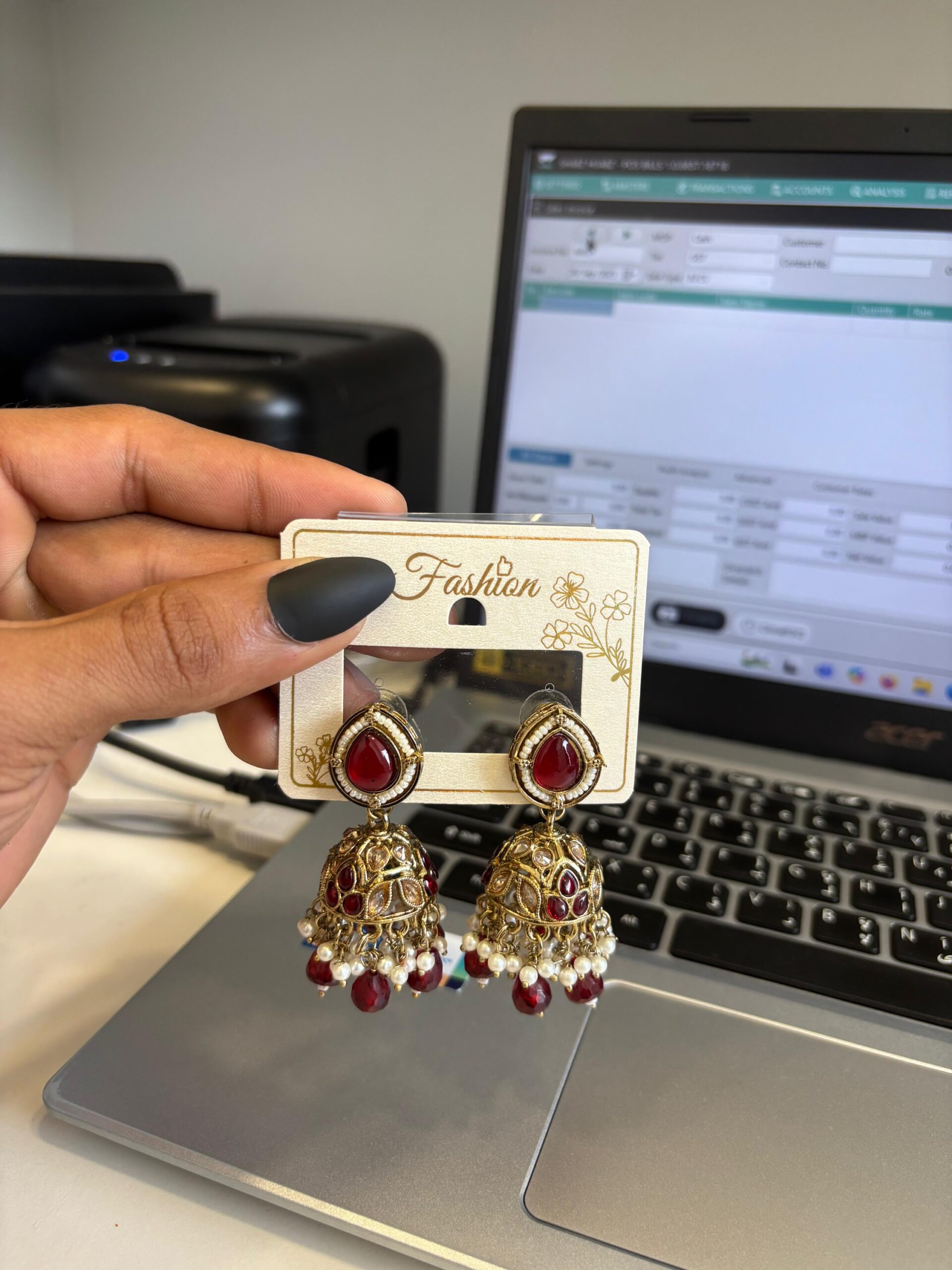 KUNDAN SMALL JUMKAS