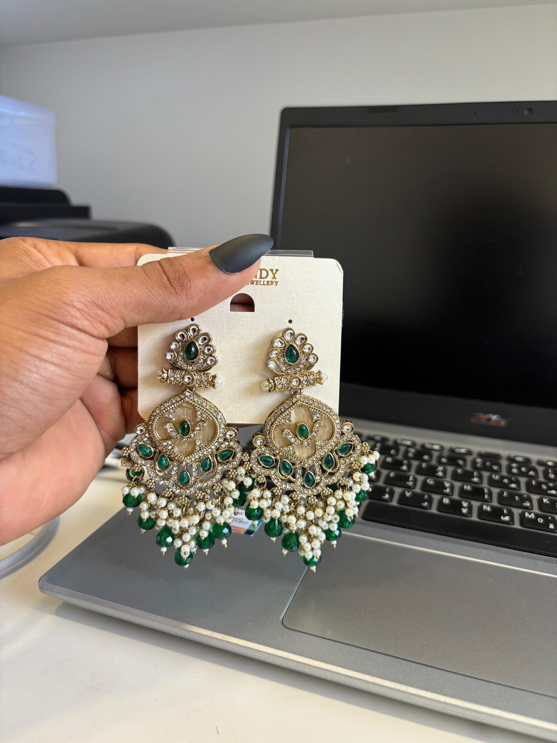 KUNDAN EARINGS