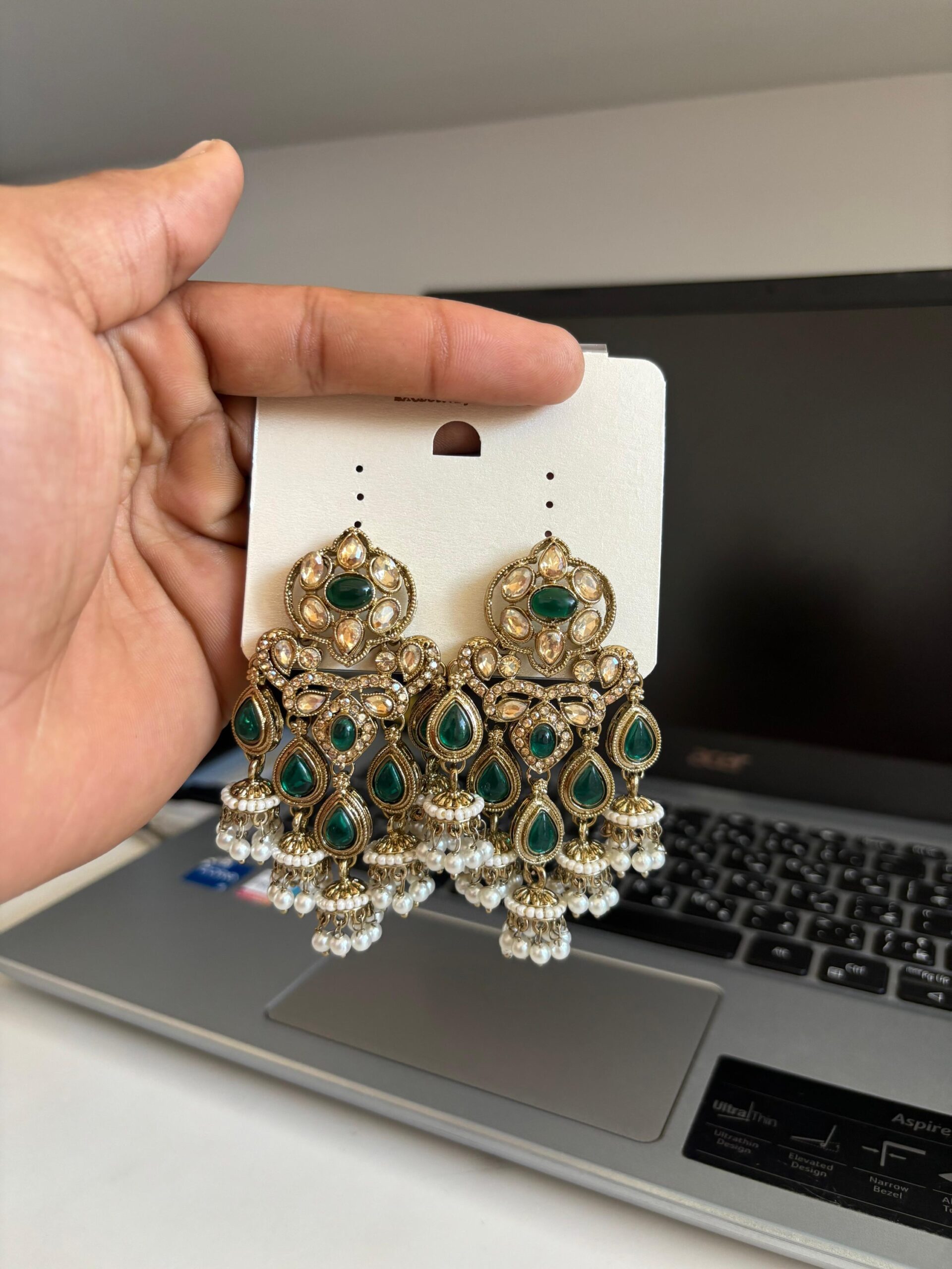 KUNDAN EARINGS