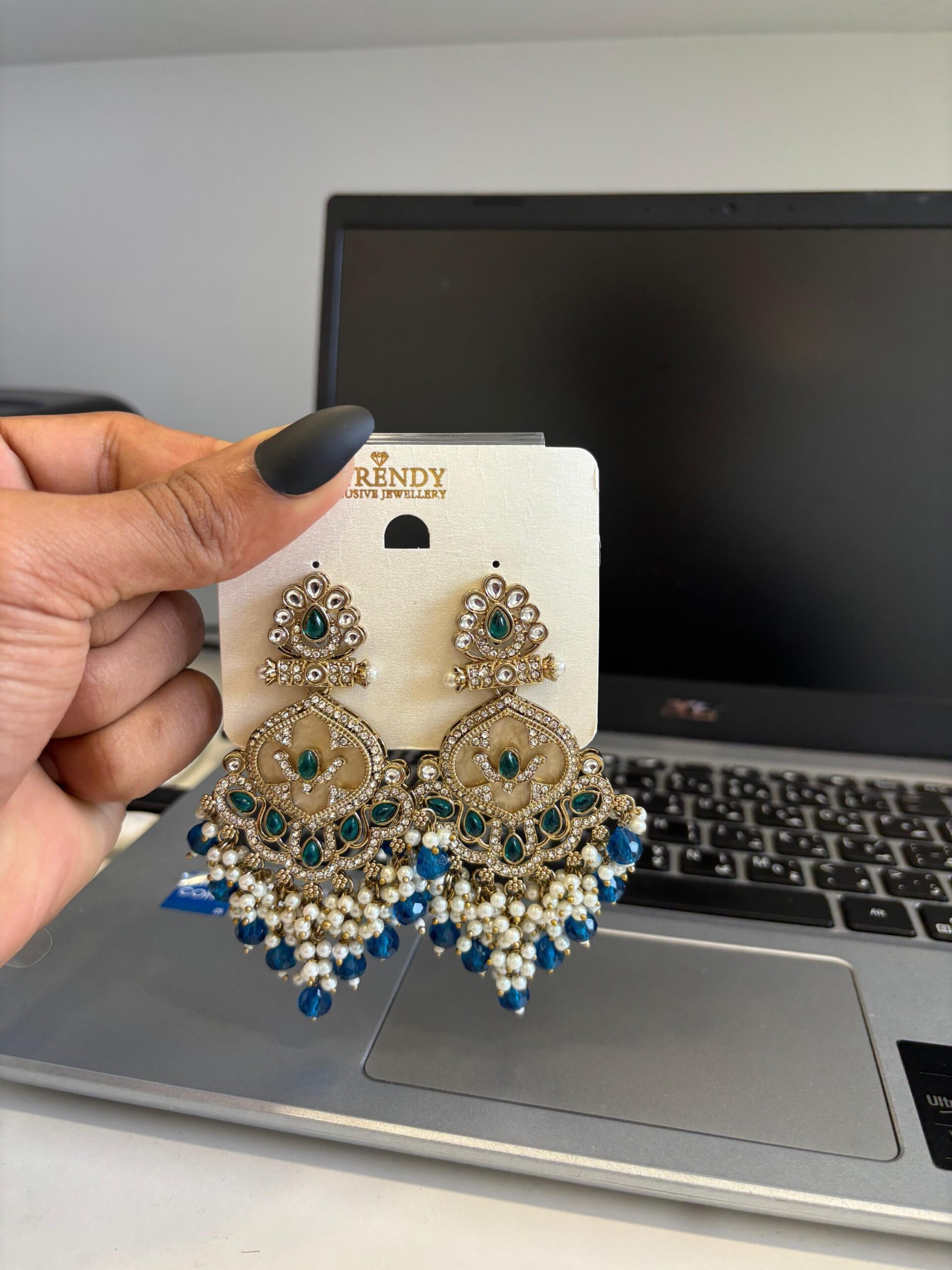 KUNDAN EARINGS