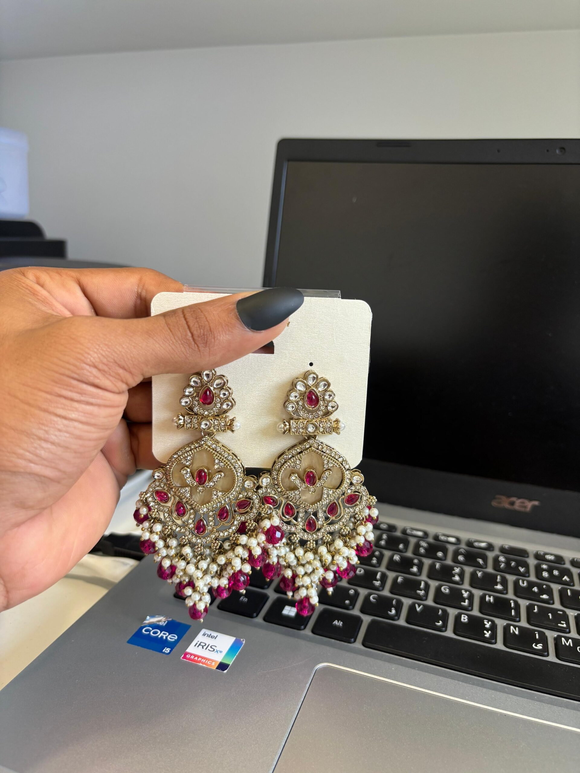 KUNDAN EARINGS