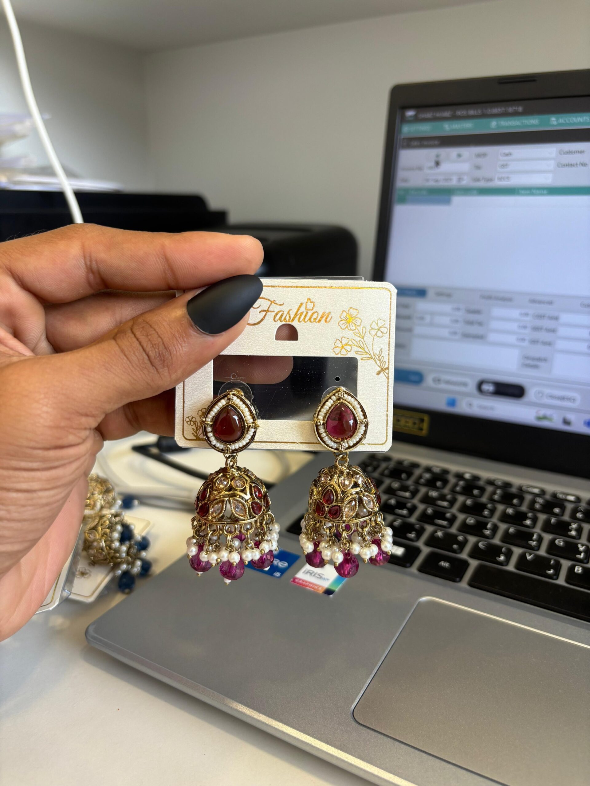 KUNDAN SMALL JUMKAS