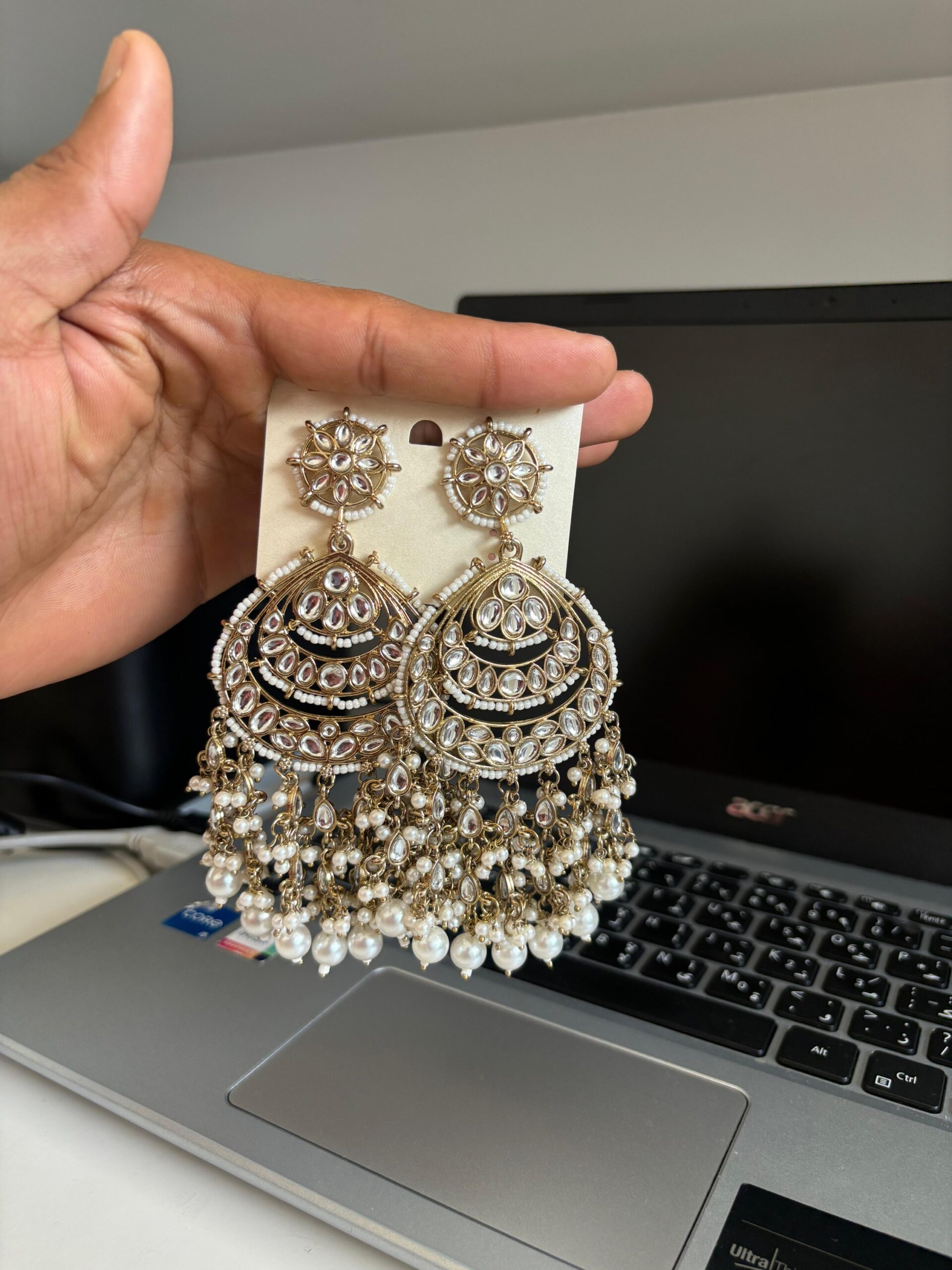 KUNDAN EARINGS