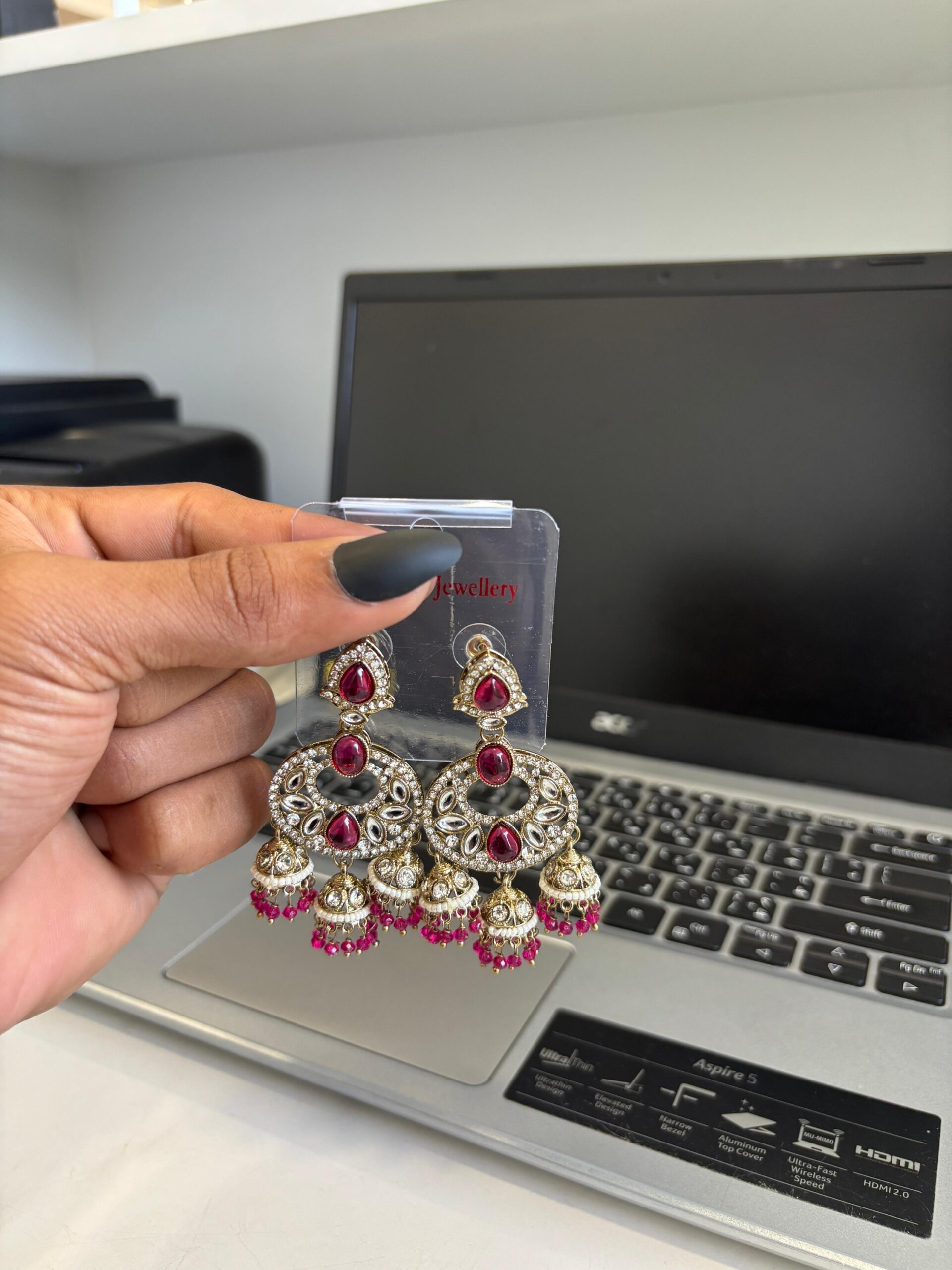 KUNDAN EARINGS
