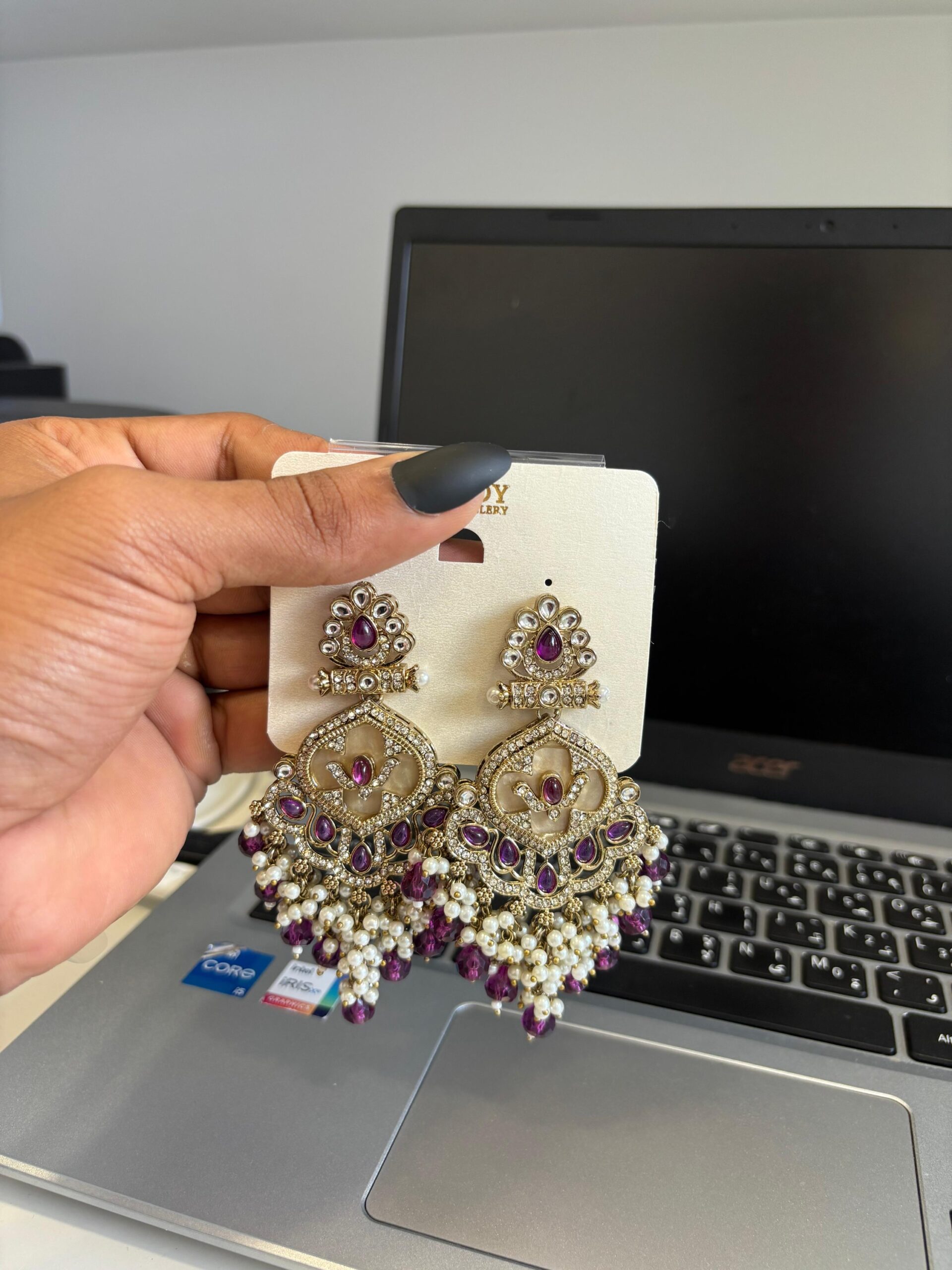 KUNDAN EARINGS