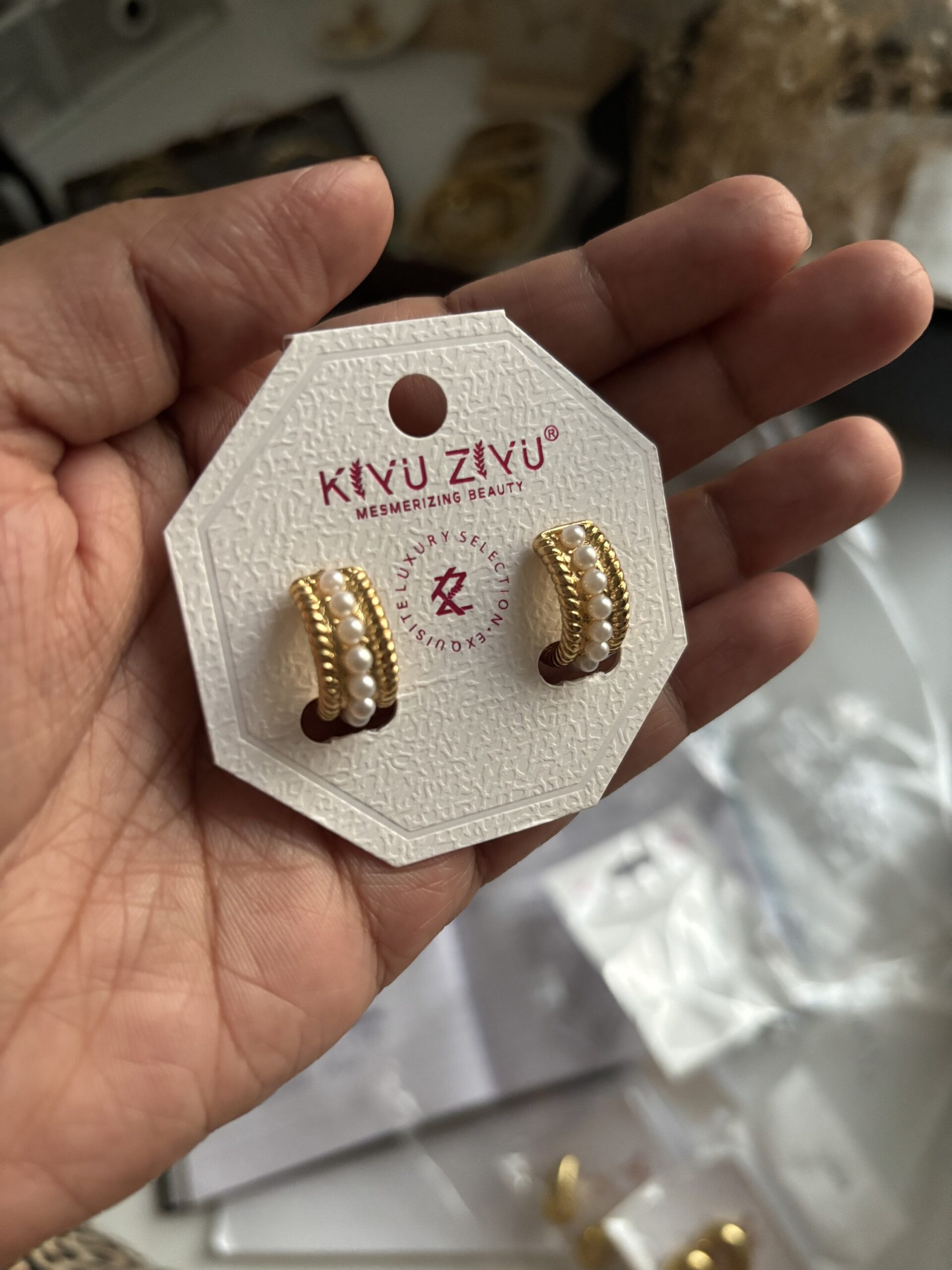 18K GOLD PLATED EARINGS