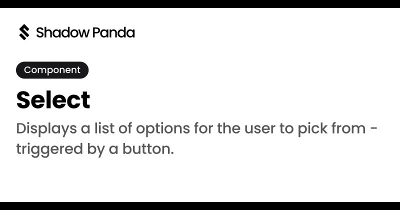 Select Shadow Panda - Premium Vintage Picture Gallery - Retina