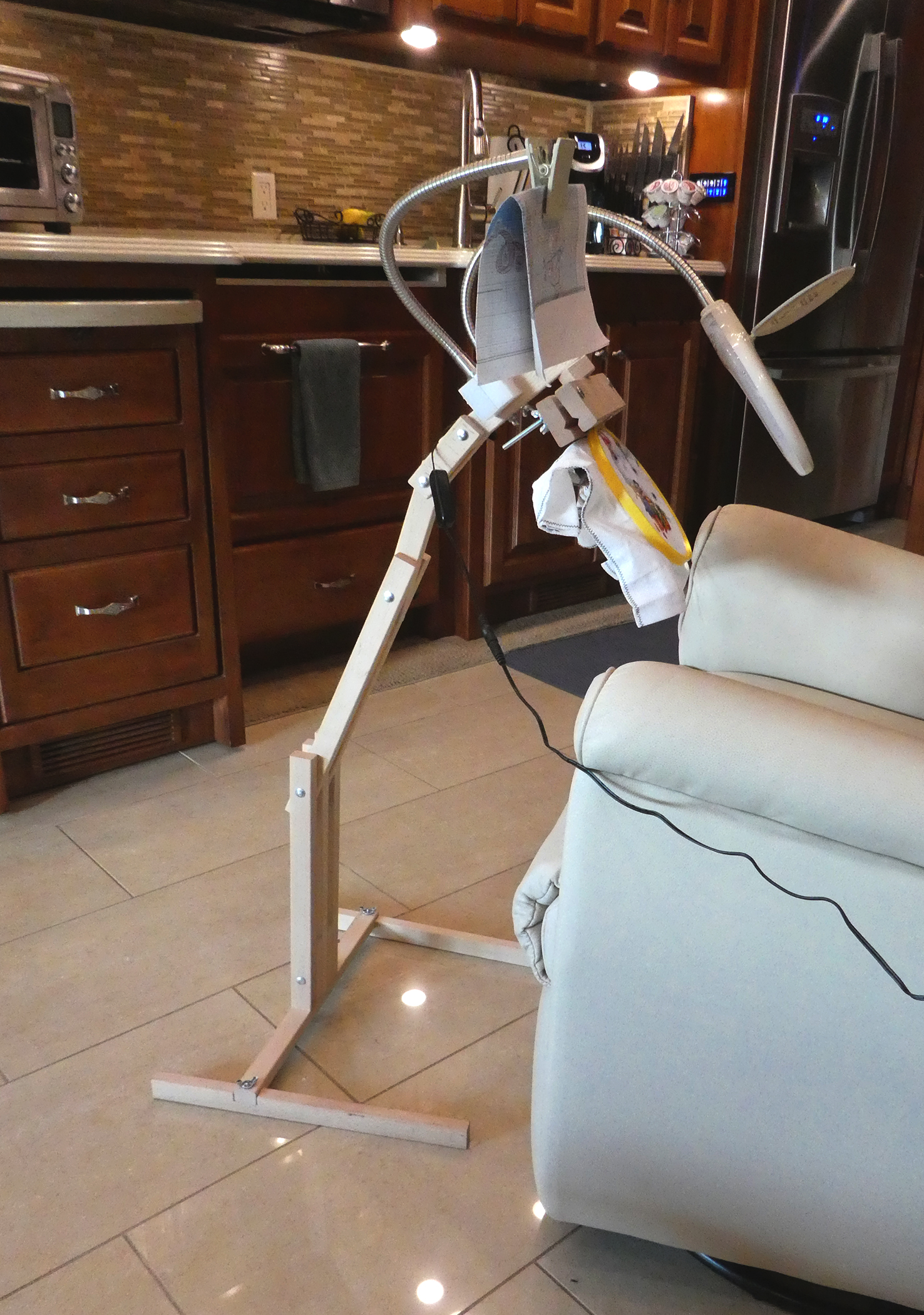 And Wallah! A perfect stand!