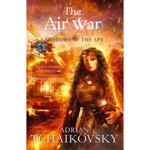 Cover art for "Shadows of the Apt, book eight: The Air War" by Adrian Tchaikovsky