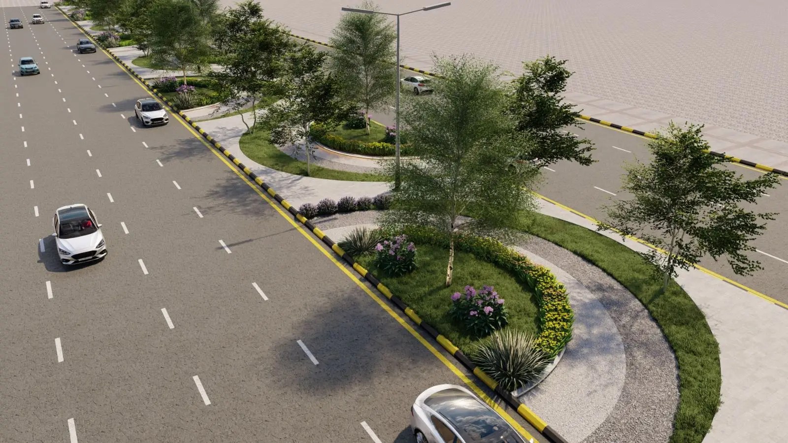 أمانة الشرقية تنجز عدداً من مشاريع تطوير الطرق والجسور