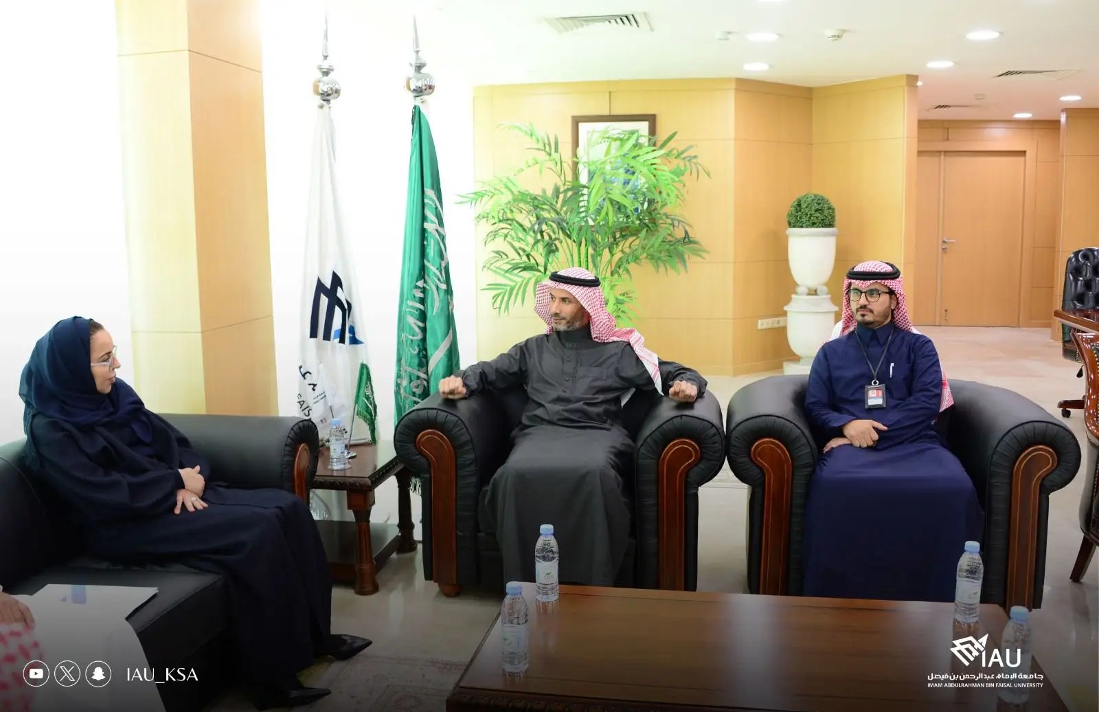 جمعية السرطان وجامعة الإمام عبدالرحمن بن فيصل يناقشان سبل التعاون المشتركة