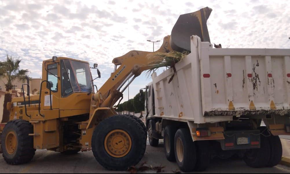 رفع 620طن نفايات وحملات نظافة مكثفة لتحسين المشهد الحضري.. خلال شهر في اللهابة