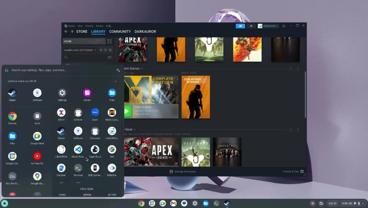 Bot Chrome Os Flex Steam Games