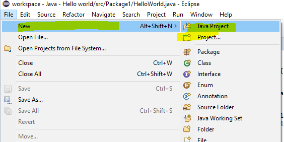 Java project