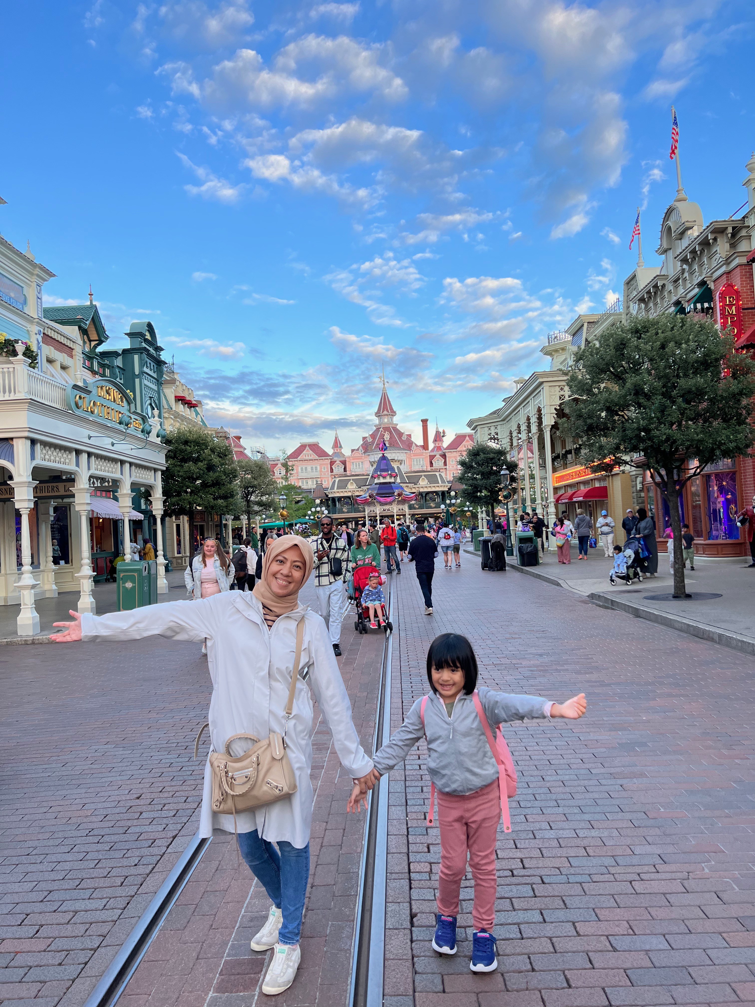 Magical day in Disneyland Paris