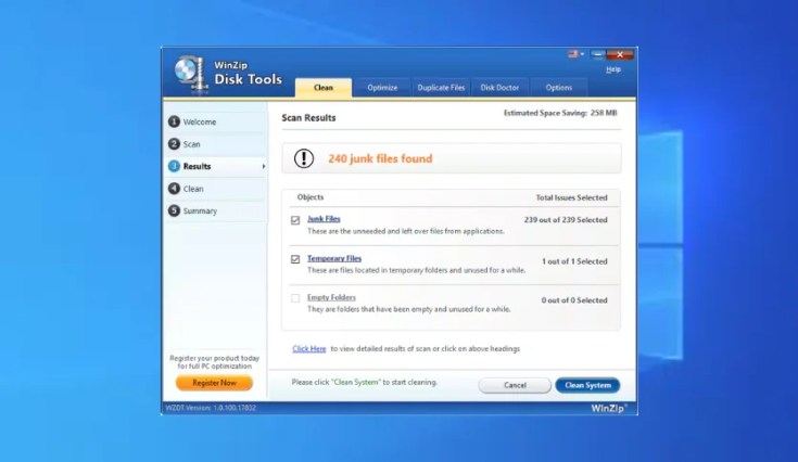 WinZip Disk Tools