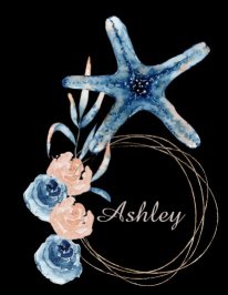 starfish notebook cover