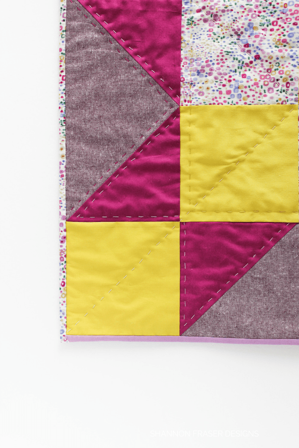 Indian Star Mini Quilt | Quilt Big Blog Hop | Shannon Fraser Designs