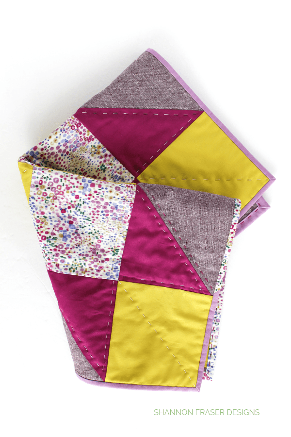 Indian Star Quilted Mini | Quilt Big Blog Hop | Shannon Fraser Designs