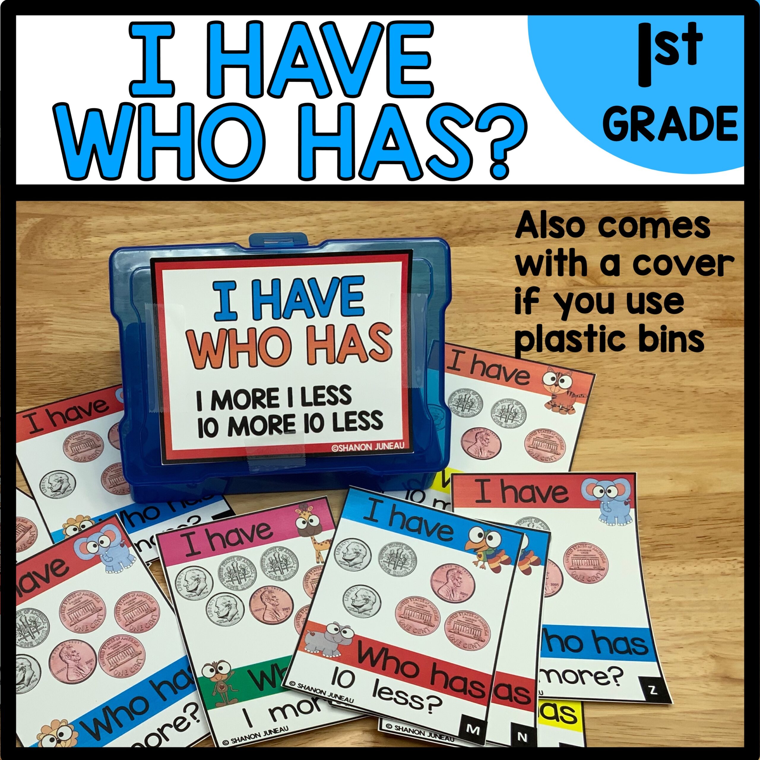 I Have Who Has Tens and Ones using Dimes and Pennies - We Are Better ...