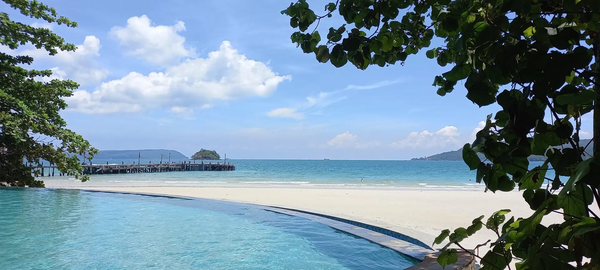 Koh Rong Island beach, Cambodia