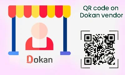 Dokan website qr code generator