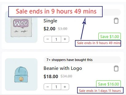 Dynamic Sale Timer Badge