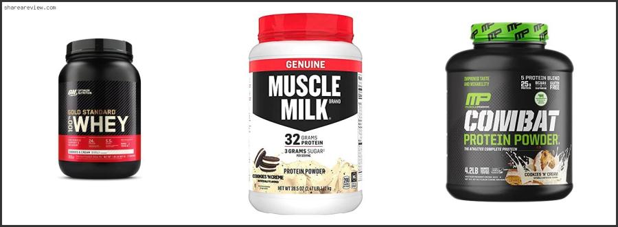 Top 10 Best Cookies And Cream Protein Powder Reviews & Buying Guide In 2022 Best Cookies And Cream Protein Powder
