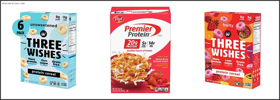 Top 10 Best High Protein Breakfast Cereals Reviews & Buying Guide In 2022 Best High Protein Breakfast Cereals
